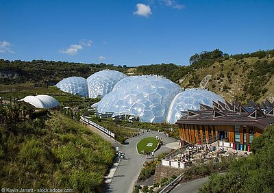 Britische Architektur durch die Jahrhunderte: Eden Project Cornwall