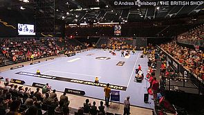 Rollstuhl-Rugby-Spiel auf dem Centre Court