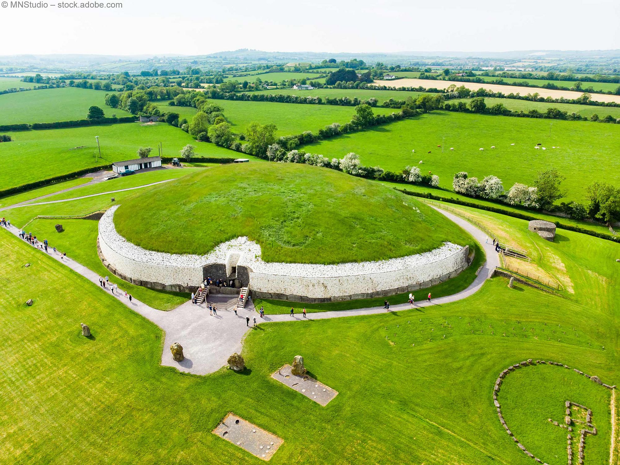 Newgrange zur Wintersonnenwende