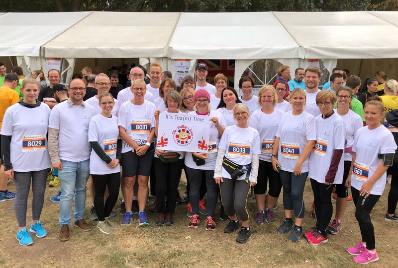 Firmenlauf Bonn 2018: Tea(m) Time bei bestem Laufwetter