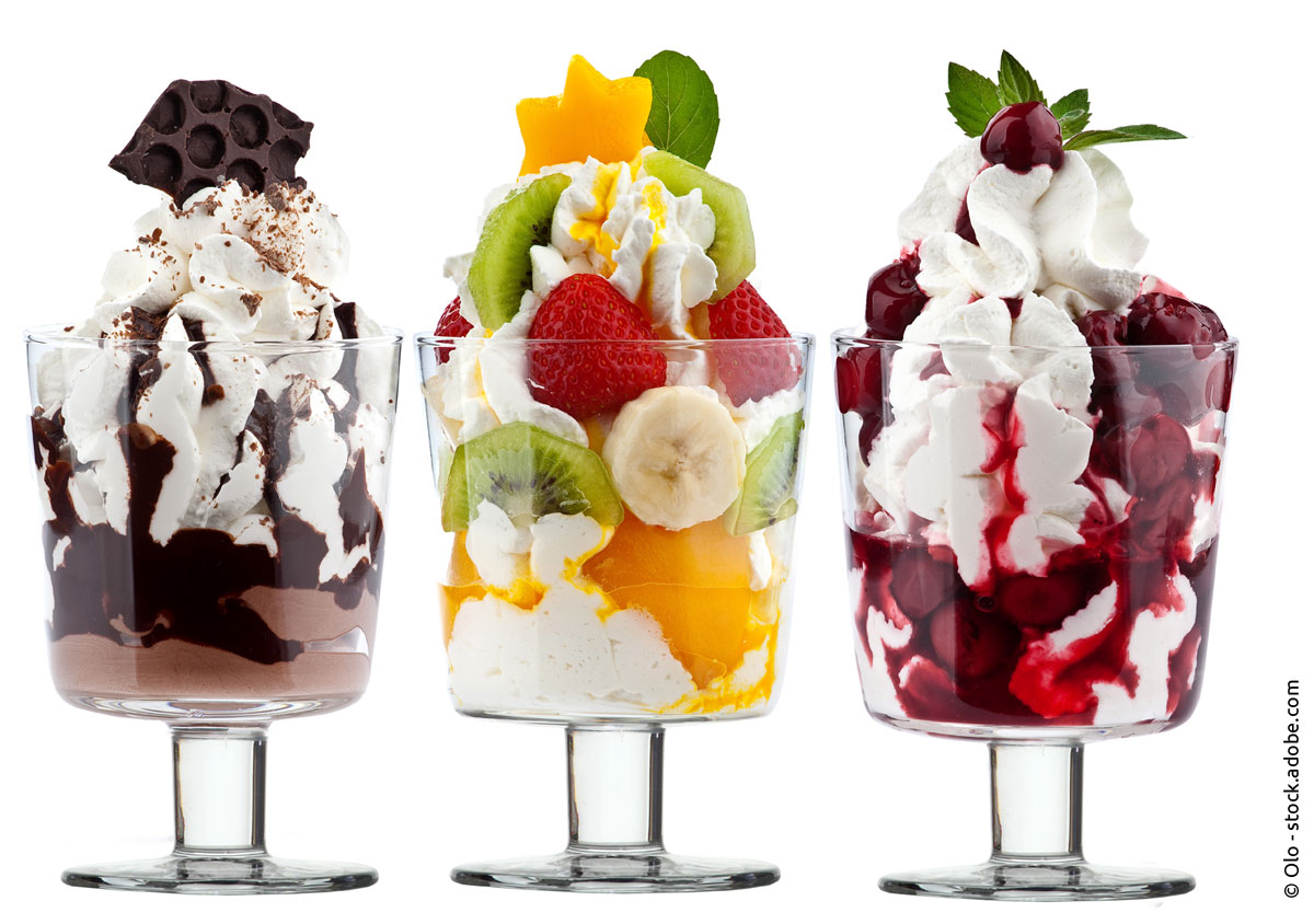 Schmeckt nicht nur sonntags: das leckere „sundae“